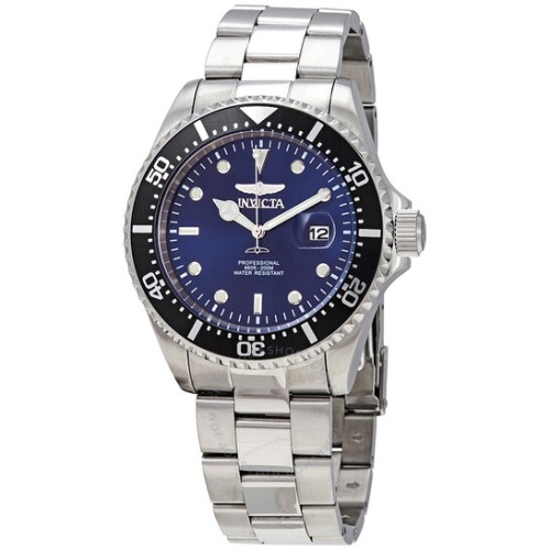 Invicta Pro Diver Quartz Blue Dial Stainless Steel 22054