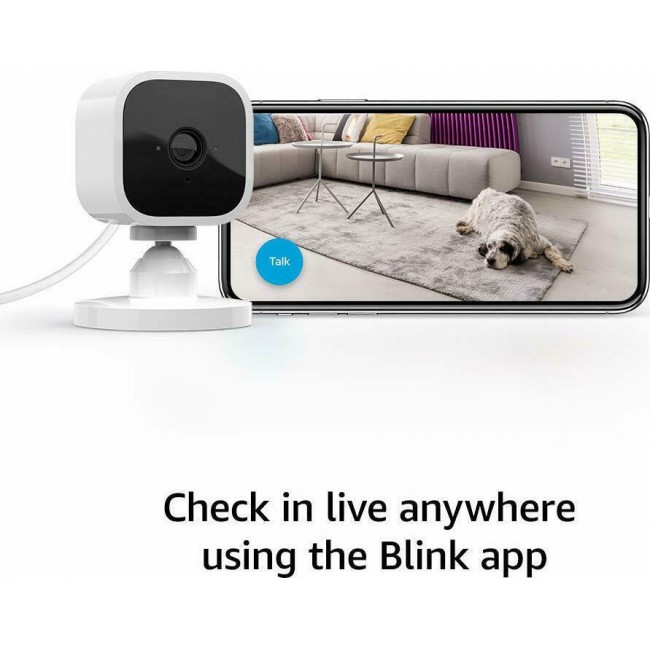 Blink Mini IP Wi-Fi Camera 1080p (BCM00300U) White