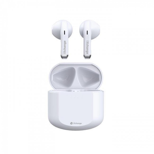 iXchange TWS BT ES-02 True Wireless Earbuds - White