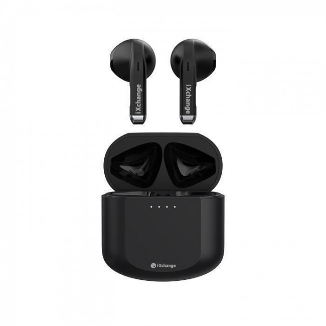 iXchange TWS BT ES-02 True Wireless Earbuds - Black