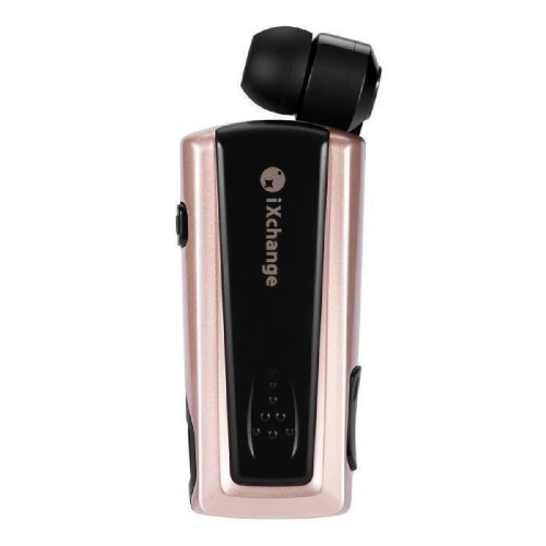 iXchange UA27 Retractable Bluetooth Ακουστικά Gold