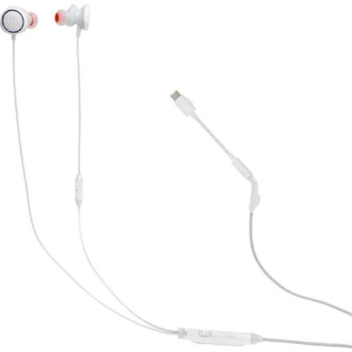 JBL Quantum 50C In-Ear Gaming Headset USB-C White