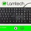 LAMTECH CLASSIC KEYBOARD USB GR (LAM622178) Black