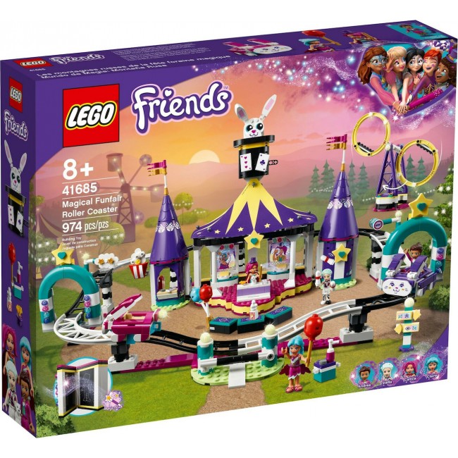 LEGO Friends 41685 Magical Funfair Roller Coaster