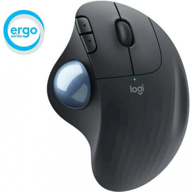 Logitech Ergo M575 mouse trackball Graphite 