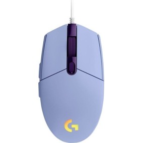 Logitech G203 Lightsync Gaming Mouse (910-005853) Lilac