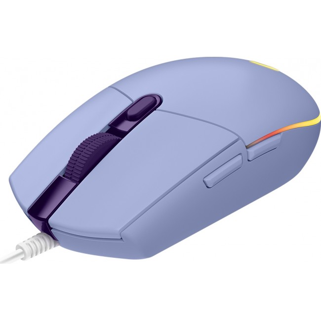 Logitech G203 Lightsync Gaming Mouse (910-005853) Lilac