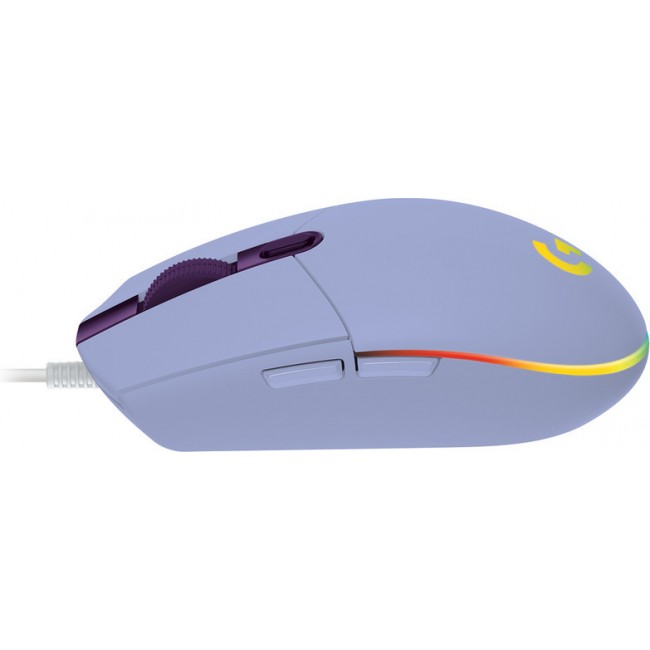 Logitech G203 Lightsync Gaming Mouse (910-005853) Lilac