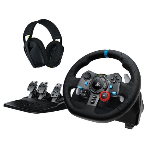 Logitech G29 Driving Force Racing Wheel Τιμονιέρα με Πετάλια + Logitech G435