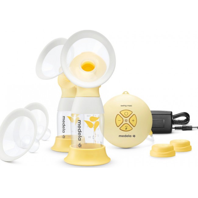 Medela Swing Maxi Flex Διπλό Ηλεκτρικό Θήλαστρο Τεχνολογία 2 Φάσεων