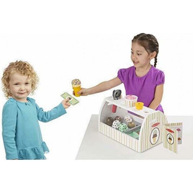 Melissa & Doug Melissa & Doug Wooden Ice Cream Counter (19286) Toy