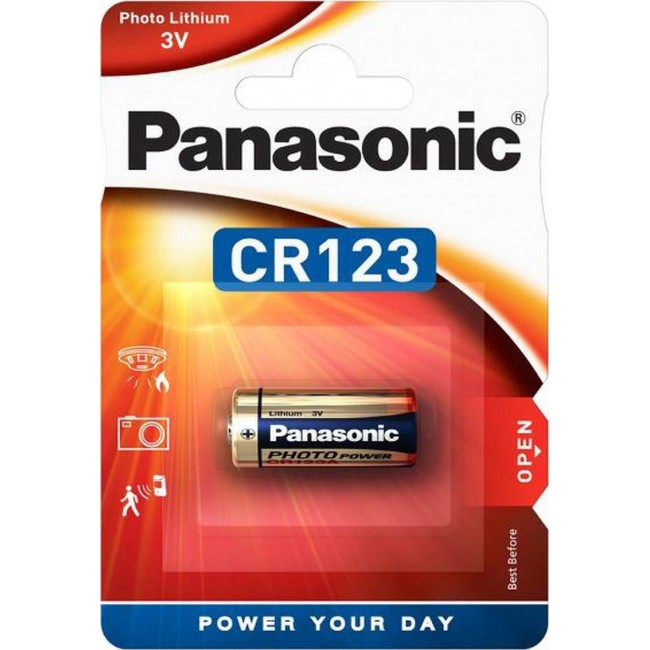 Panasonic Photo Lithium Battery CR123