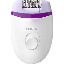  Philips BRE225/00 Satinelle Essential Compact Electric Epilator White/Purple