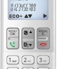 PHILIPS D2501S-34 Ασύρματο Τηλέφωνο με Ελληνικό Μενού Λευκό-Μπλε