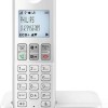PHILIPS D2501W-34 Ασύρματο Τηλέφωνο με Ελληνικό Μενού Λευκό