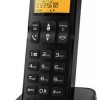 PHILIPS D2601B-34 Ασύρματο Τηλέφωνο με Ελληνικό Μενού Μαύρο