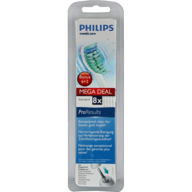 Philips Sonicare ProResults Standard sonic toothbrush heads HX6018/07