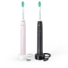 Philips Sonicare HX3675/15 Rechargeable Sonic Toothbrush Black / Sugar Rose