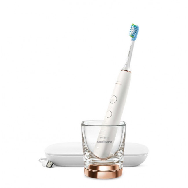 Philips DiamondClean HX9911/94 Ηλεκτρική Οδοντόβουρτσα Rose Gold Edition 