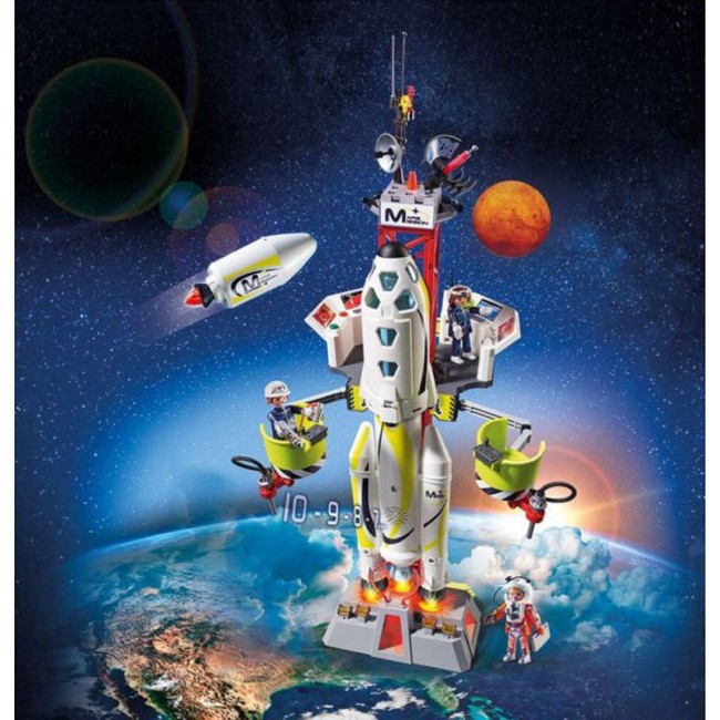 Playmobil Space: Mars Rocket with Launch Pad 9488