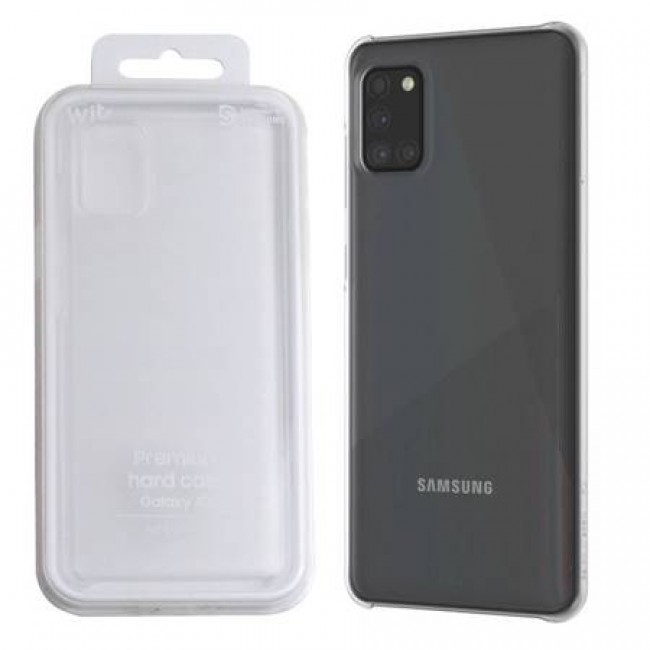 Wits for Samsung Galaxy A31 Premium Hard Case Transparent