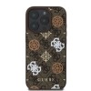 Guess Peony On 4G Background - MagSafe  iPhone 16 Pro - Brown (UHMP16LP4PWPW)