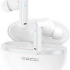 RECCI REP-W88 - TWS-ANC Ασύρματα Ακουστικά Bluetooth Λευκά