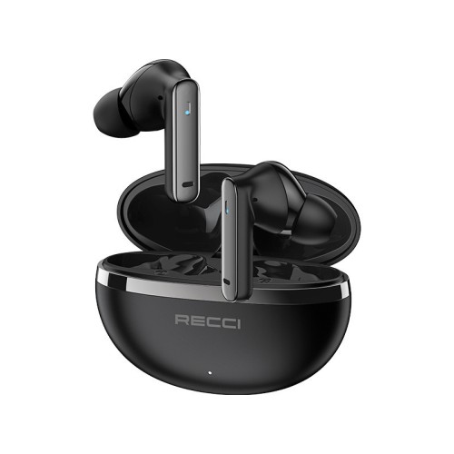 RECCI REP-W88 - TWS-ANC Ασύρματα Ακουστικά Bluetooth Μαύρα