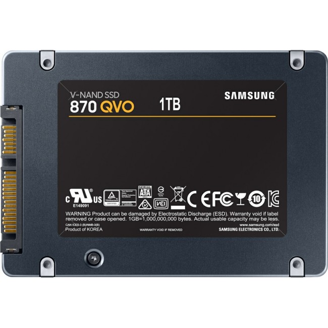 Samsung 870 QVO 1TB 2.5" SATA 3 SSD (MZ-77Q1T0BW)