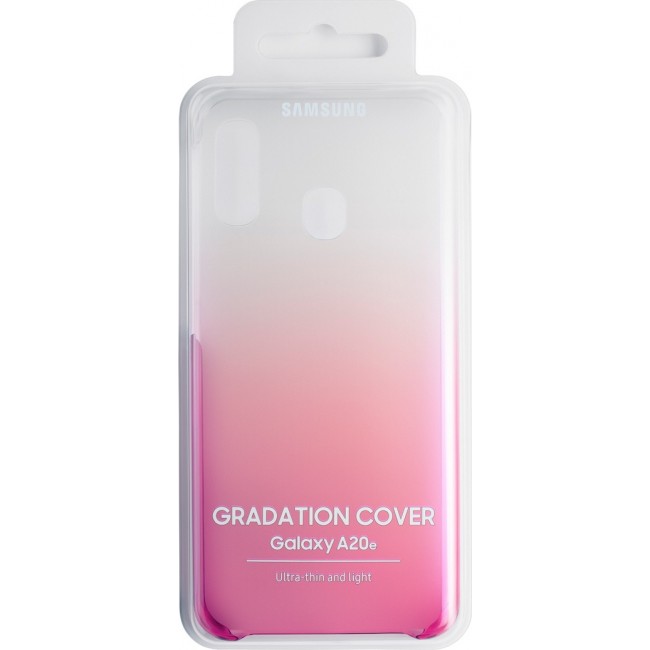 Samsung Galaxy A20e Gradation Cover (EF-AA202CPEGWW) Pink