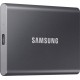 Samsung T7 External SSD Portable 1TB (MU-PC1T0T/WW) Titan Grey 