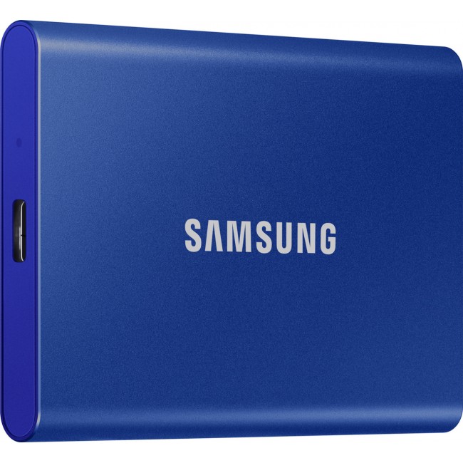 Samsung T7 Portable SSD 2TB USB 3.2 (MU-PC2T0H/WW) Indigo Blue