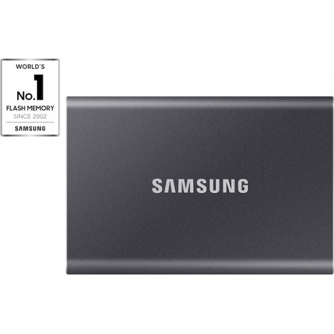 Samsung Portable SSD T7 2TB, Externe SSD (MU-PC2T0T/WW) Grey