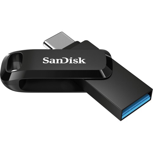 Sandisk Ultra Dual Drive Go USB Flash Drive 256GB USB Type-C 3.1 Gen 1 Black (SDDDC3-256G-G46)