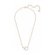 Swarovski Symbolic necklace Hand, White, Rose gold-tone plated 5489573