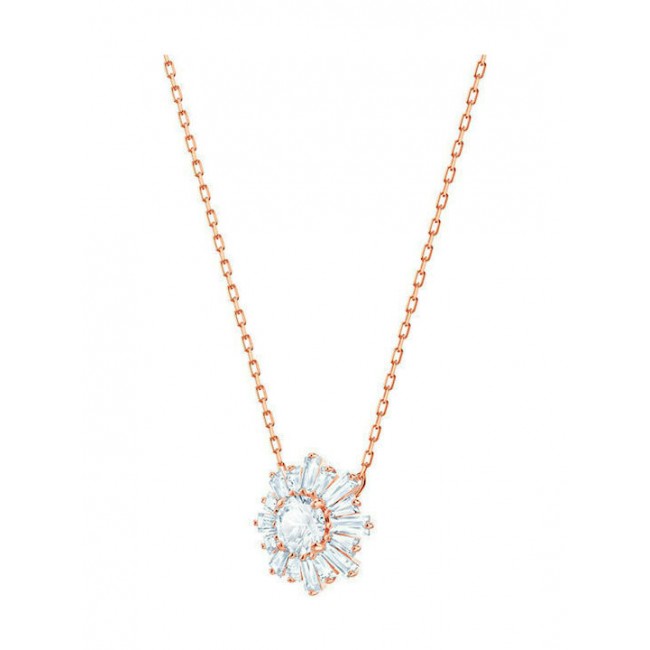 Swarovski Sunshine Stone Necklace Gold Plated 5451376