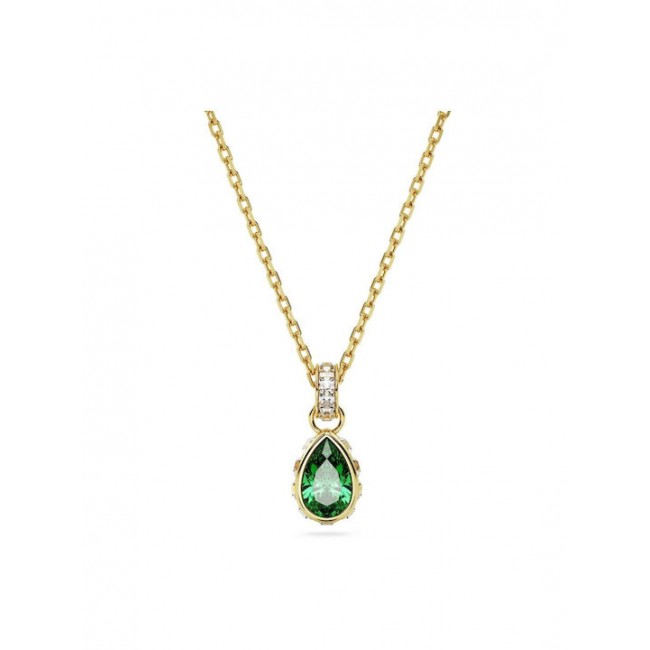 Swarovski Stilla Pendant, Pear Cut, Green 5648751