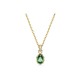 Swarovski Stilla Pendant, Pear Cut, Green 5648751