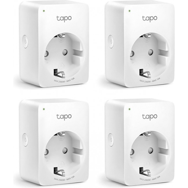 TP LINK Tapo P100(4 pack) Mini Smart WIFI Socket