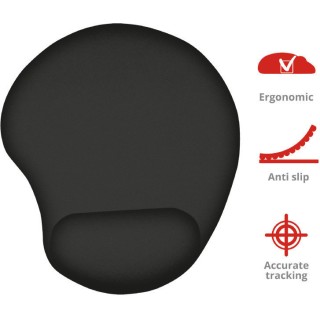 TRUST BIGFOOT - Mousepad (16977) Black TRUST BIGFOOT - Mousepad (16977) Black