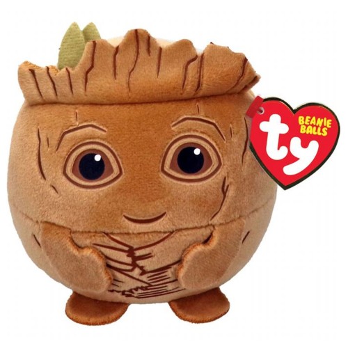 TY Beannie Balls Groot Χνουδωτό Καφέ (1607-42563)