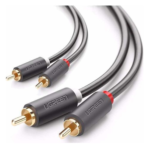 Ugreen Cable 2x RCA male - 2x RCA male 1m (30747)