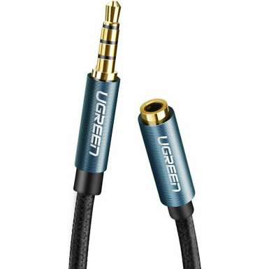 Ugreen Καλώδιο TRRS 3.5mm male - 3.5mm female Μπλε 1.5m (40674)