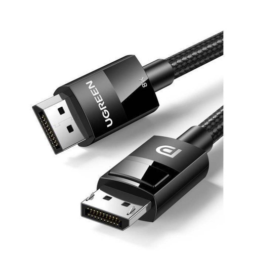 Ugreen Cable DisplayPort male - DisplayPort male 3m Μαύρο (80393)
