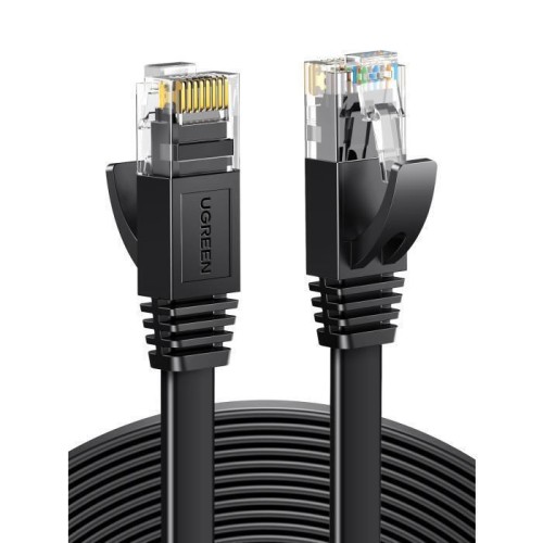 Ugreen Flat U/UTP Cat.6 Ethernet 30m Black 50182