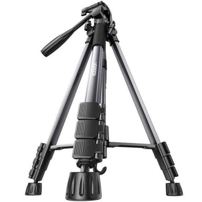 Ugreen LP661 Professional  Tripod for Smartphones and Cameras Black and Gray 15187