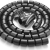 Ugreen Σπιράλ Καλωδίων LP121 25mm 1.5m Μαύρο (30818)