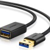 Ugreen USB 3.0 Cable USB-A male - USB-A female 1m (10368)