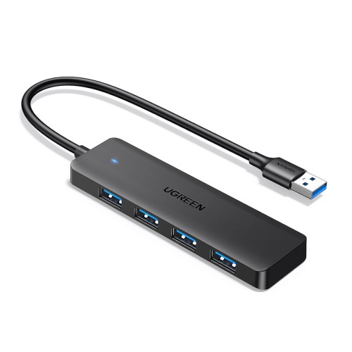 UGREEN Hub USB 3.0 4 Θυρών USB-A Gray (25851)