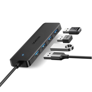 UGREEN Hub USB 3.0 4 Θυρών USB-A Gray (25851) UGREEN Hub USB 3.0 4 Θυρών USB-A Gray (25851)
